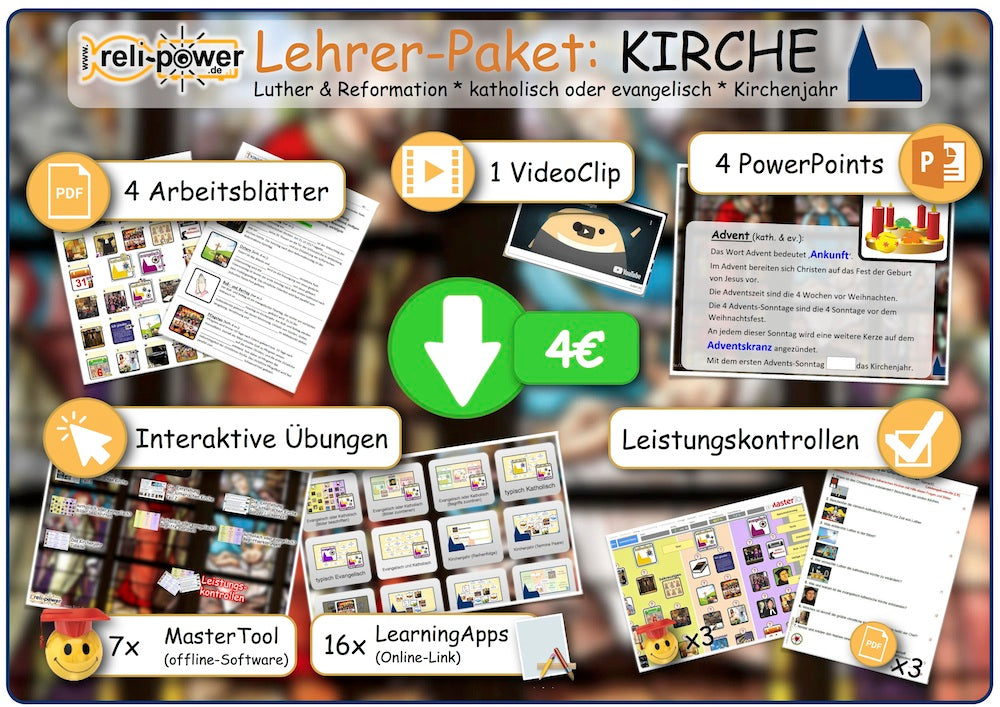 Lehrer-Paket: Kirche