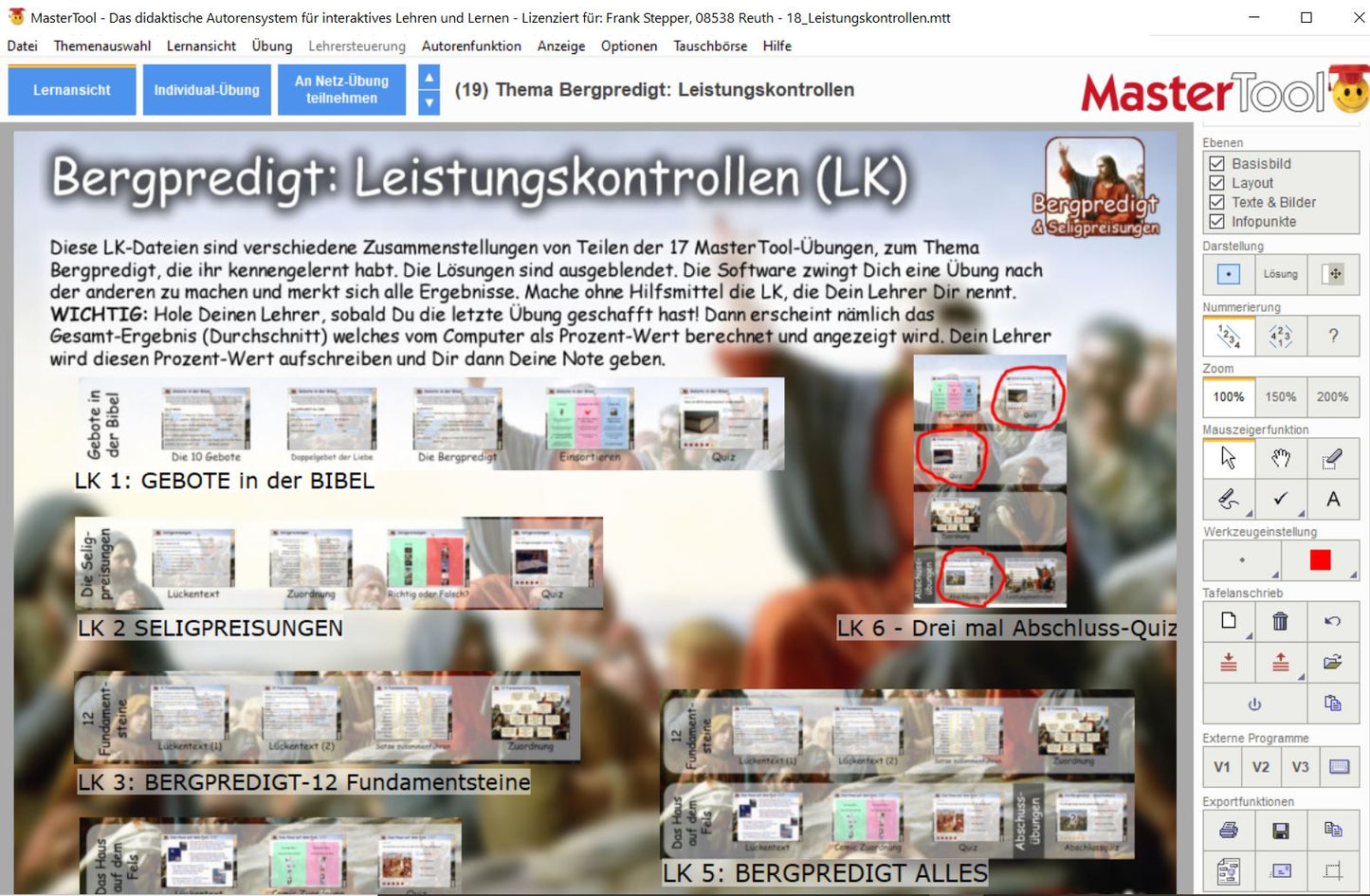 Lehrer-Paket: BERGPREDIGT und Seligpreisungen